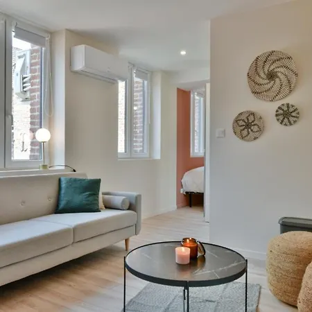 Apartamento Jean Hardy - Hyper Centre, Parking Gratuit, Wifi, Clim, Gare